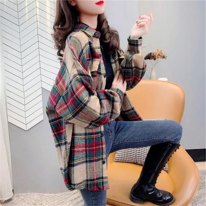 Winter Clothing Offer - Veste de Luxe à Carreaux pour