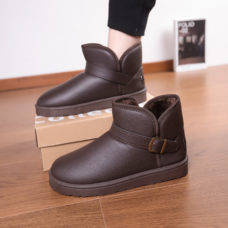Snow Boot Fur Lined - Bottes de neige pour hommes, couleur