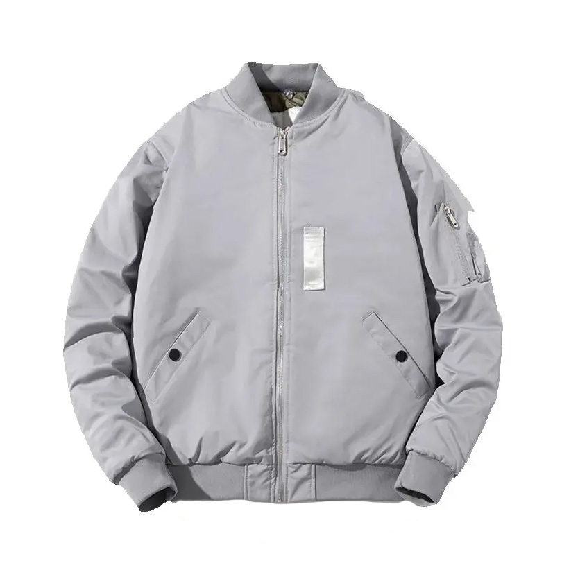 Winter Clothing Patterns - Blouson Bomber Rembourré Épais pour Homme,
