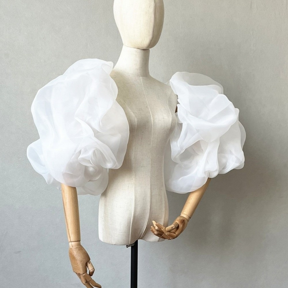 Winter Clothing Ladies - Manches de mariée élégantes et bouffantes