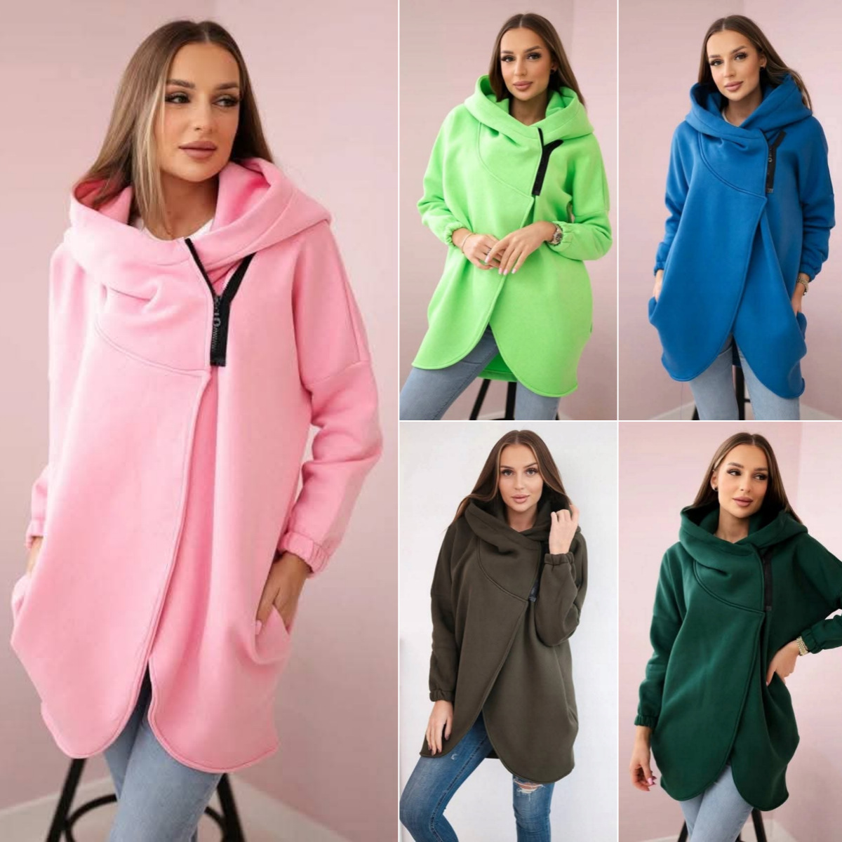 Winter Clothing Colors 2026 - SKMY Sweat-shirts à capuche sportifs décontractés