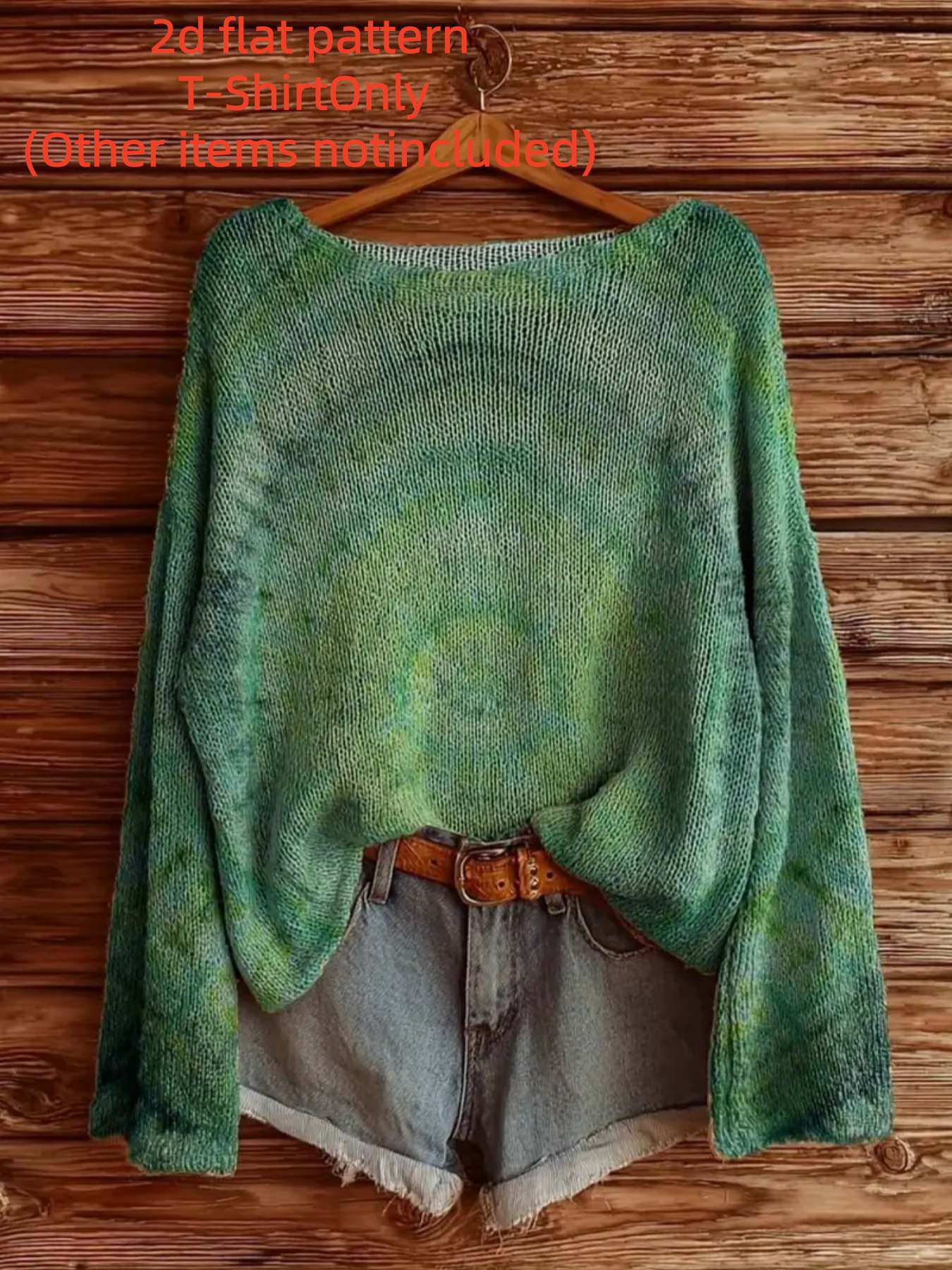 Winter Clothing Patterns - Haut pour femme à manches longues