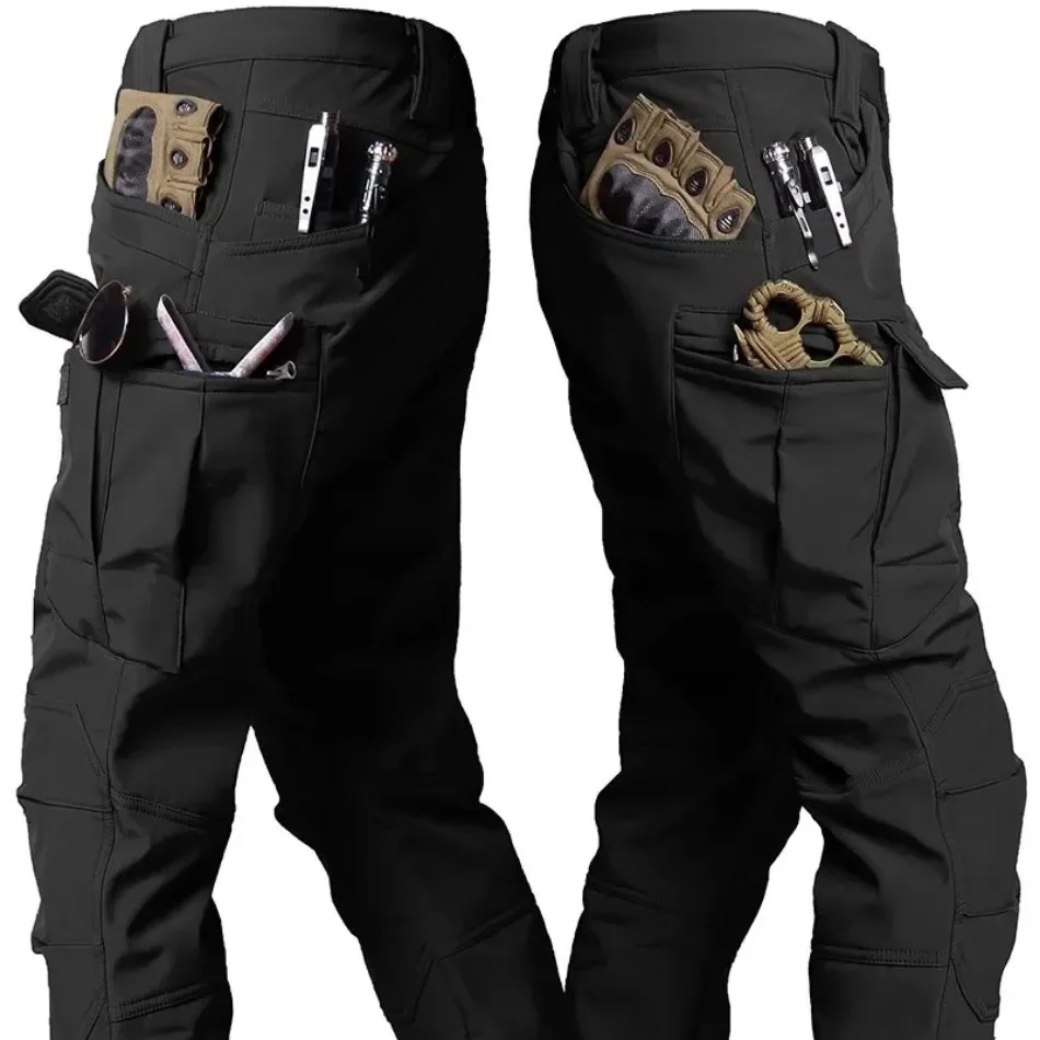 Winter Clothing Pk - Pantalon cargo tactique en polaire imperméable