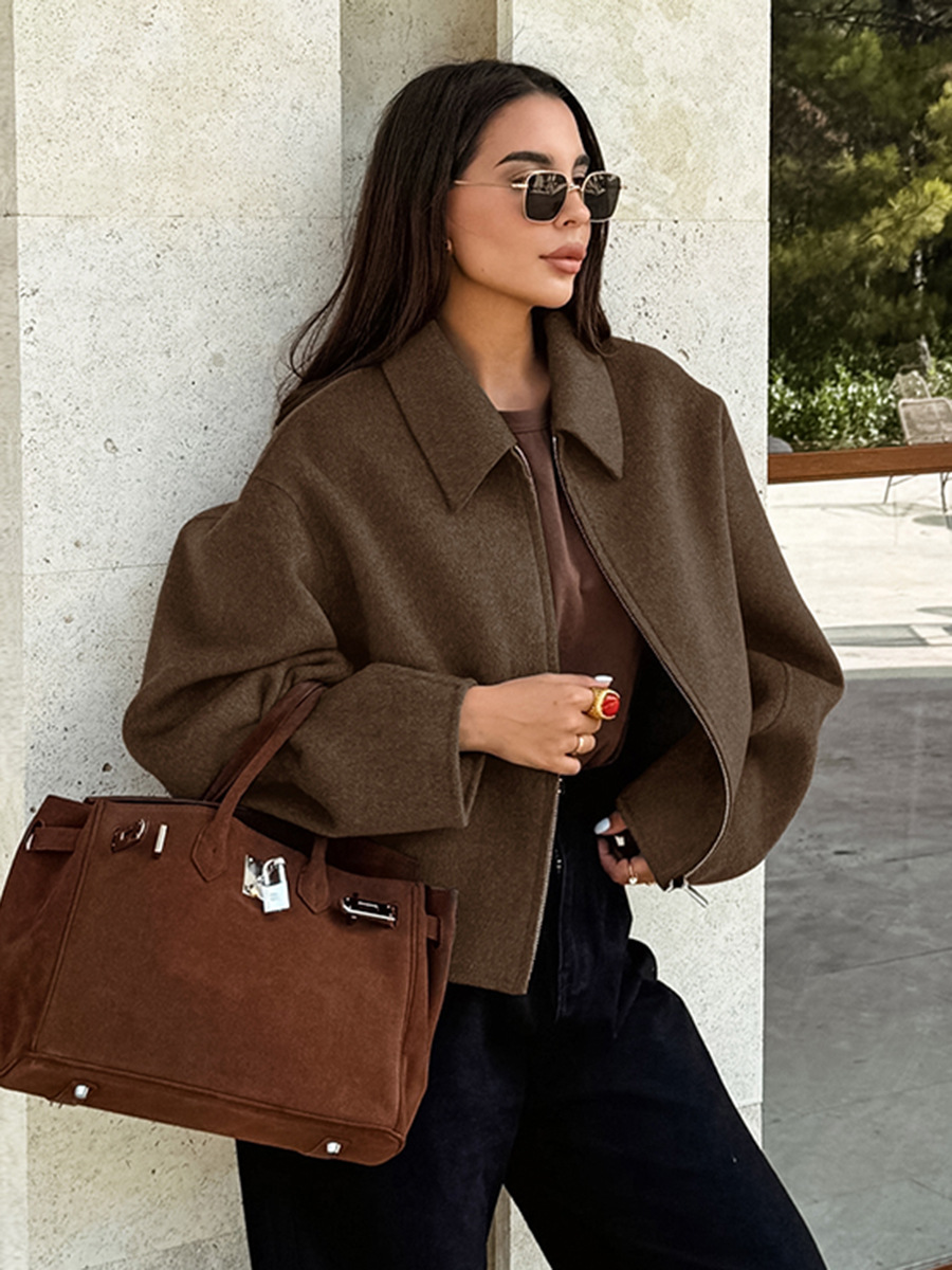 Winter Clothing Colors 2026 - Blouson Bomber Femme Printemps Automne 2026