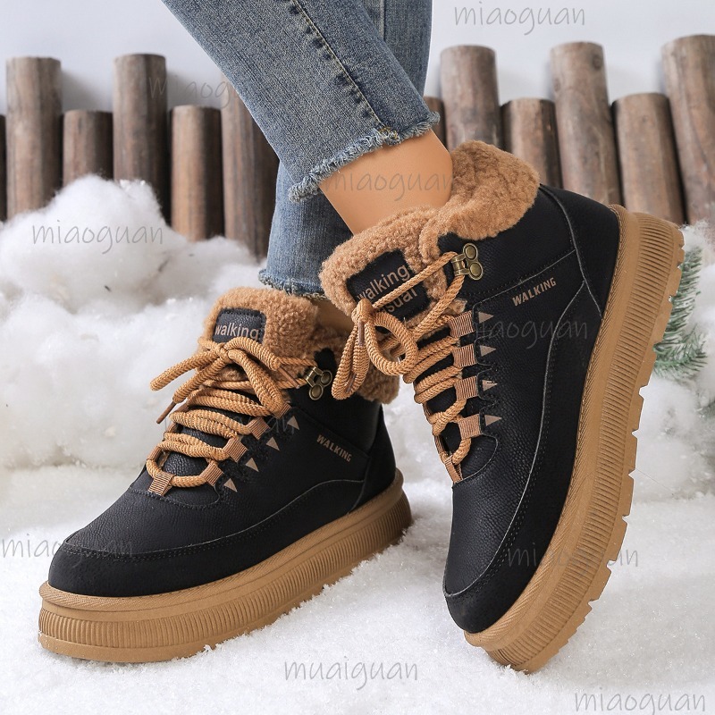 Snow Boot Fur Lined - Grande taille 36-41 bottes de neige
