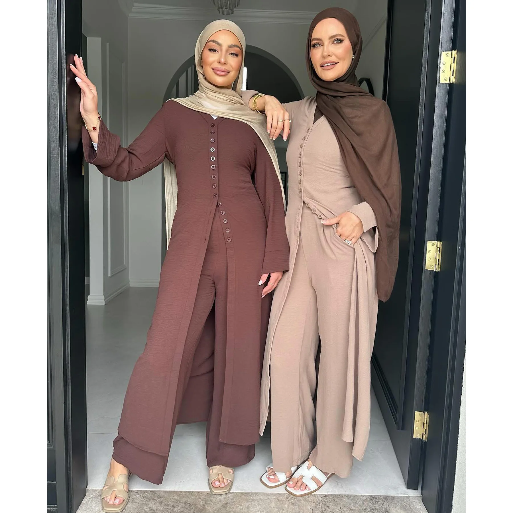 Winter Clothing Dubai - Nouvelle robe de soirée boutonnée pour