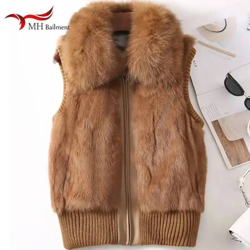 Winter Clothing Offer - Vrai Manteau De Fourrure De Lapin