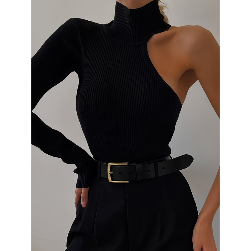 Winter Clothing Women'S - Combinaison asymétrique à une épaule en