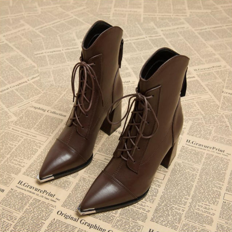 Winter Clothing Women'S - Bottines à bout pointu pour femmes,