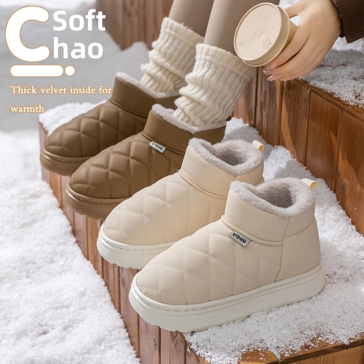 Bottes d'hiver imperméables po - Snow Boot Fur Lined avis et prix