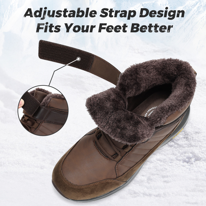 Bottes d'hiver pour hommes Fit - Snow Boot Fur Lined avis et prix
