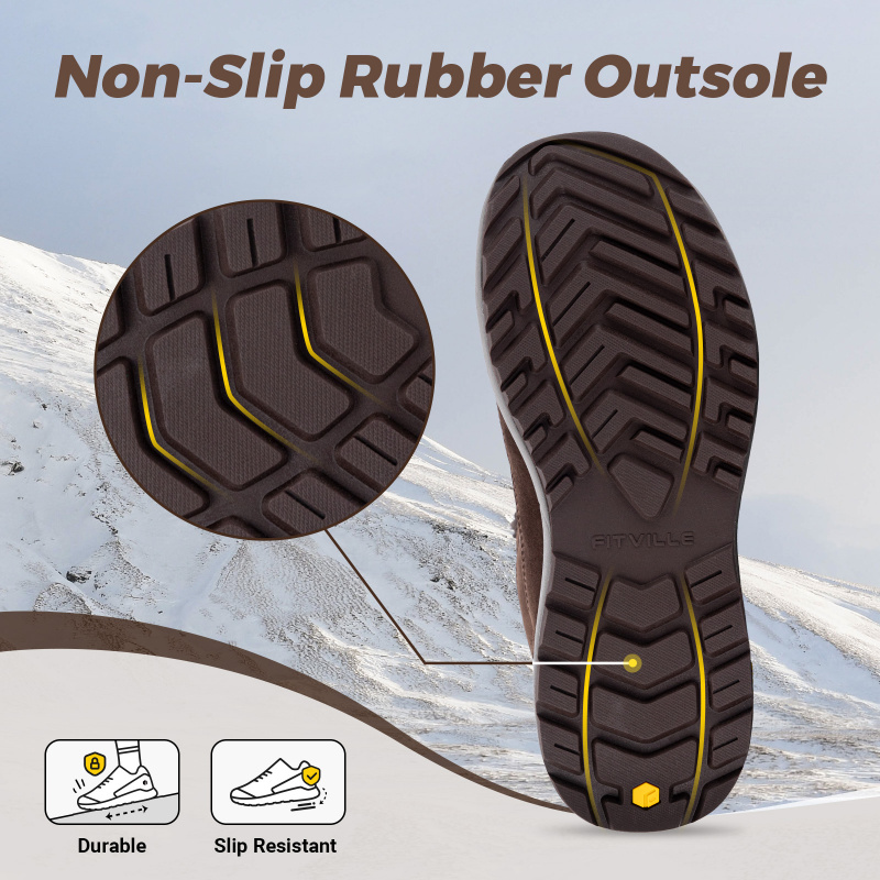 Bottes d'hiver pour hommes Fit - Snow Boot Fur Lined avis et prix