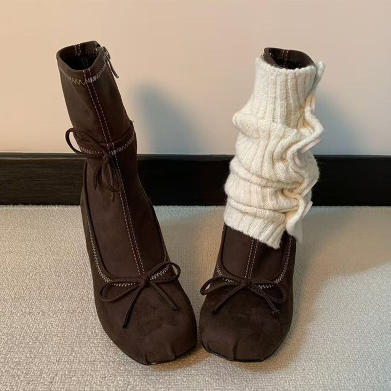 Bow talons hauts femmes bottes - Winter Clothing Women'S avis et prix