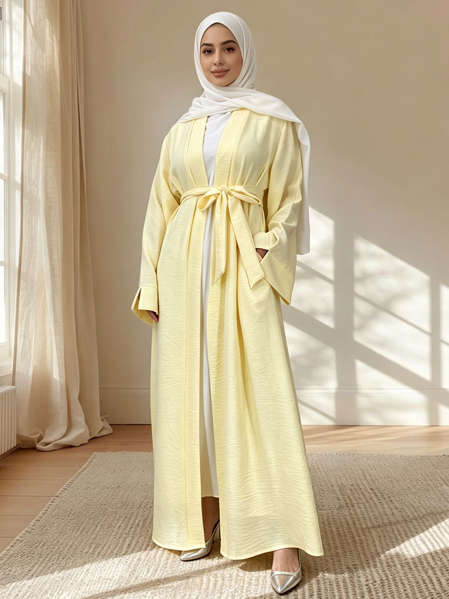 Robe Abaya Décontractée pour F - Winter Clothing Dubai avis et prix