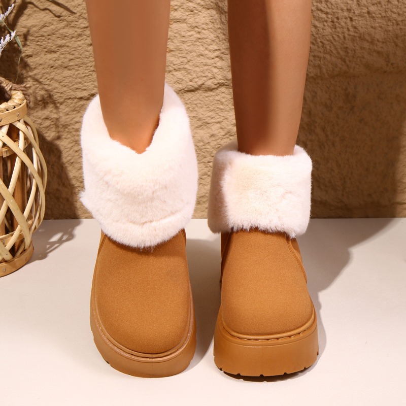 Bottes courtes chaudes à semel - Snow Boot Fur Lined avis et prix