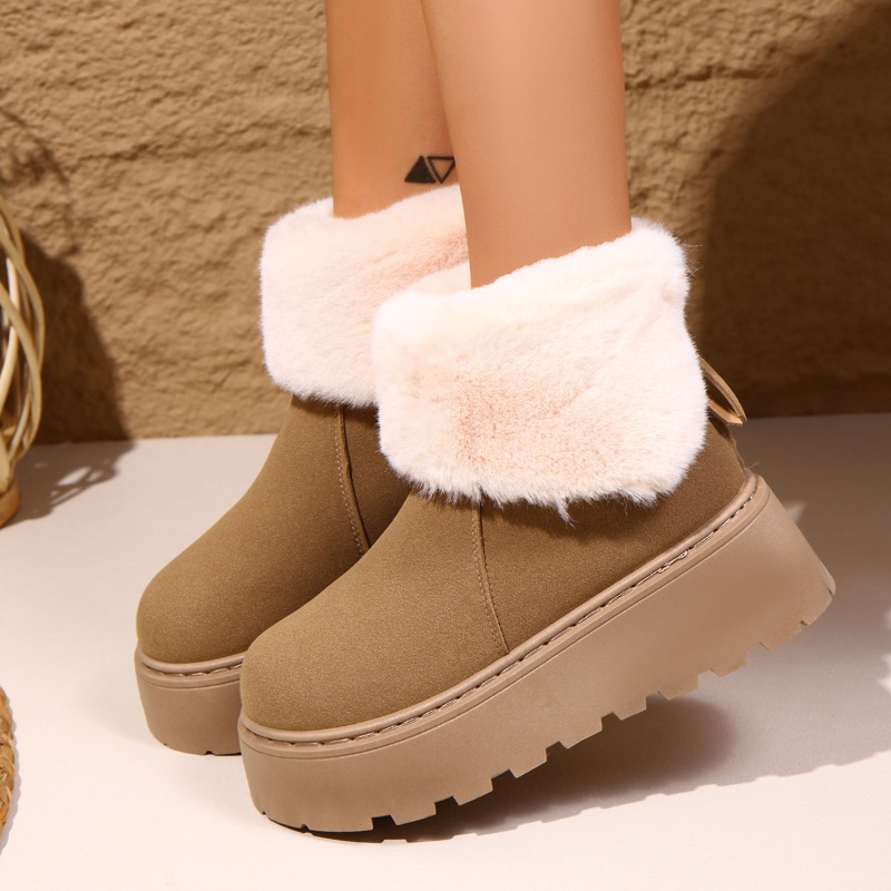 Bottes courtes chaudes à semel - Snow Boot Fur Lined avis et prix