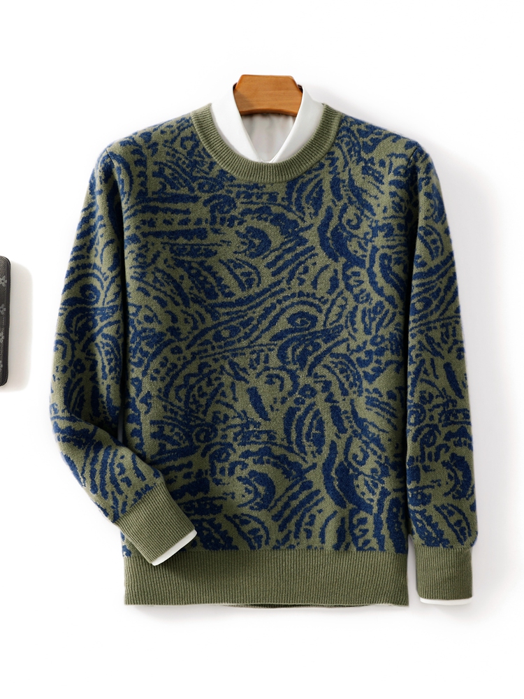 Pull imprimé 100% laine mérino - Winter Clothing Patterns avis et prix