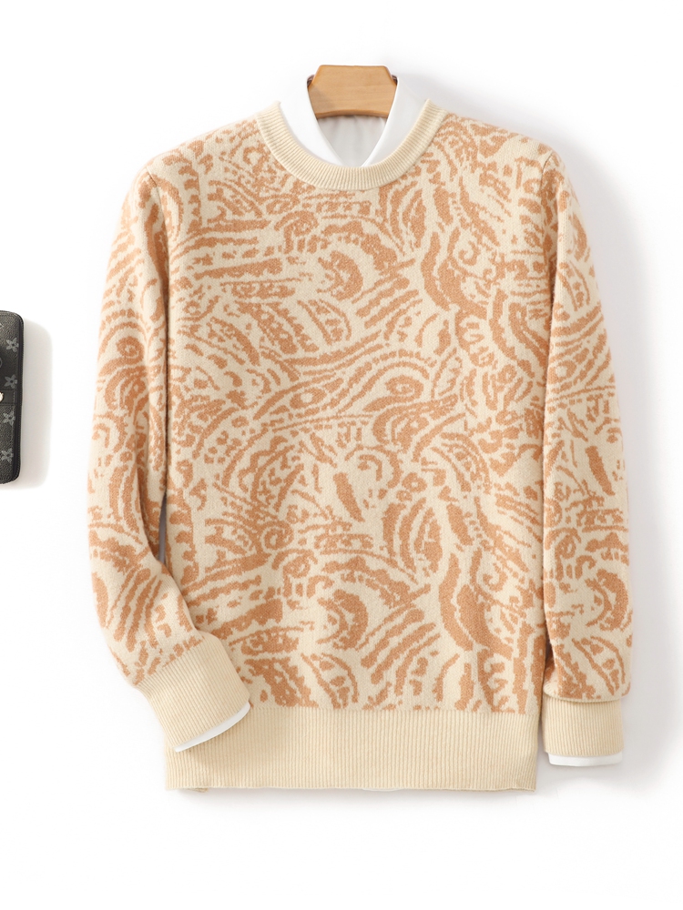 Pull imprimé 100% laine mérino - Winter Clothing Patterns avis et prix