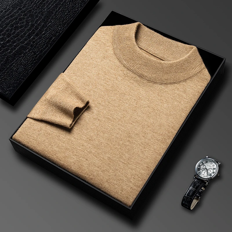 Pull en tricot demi-col roulé  - Winter Clothing Brands avis et prix