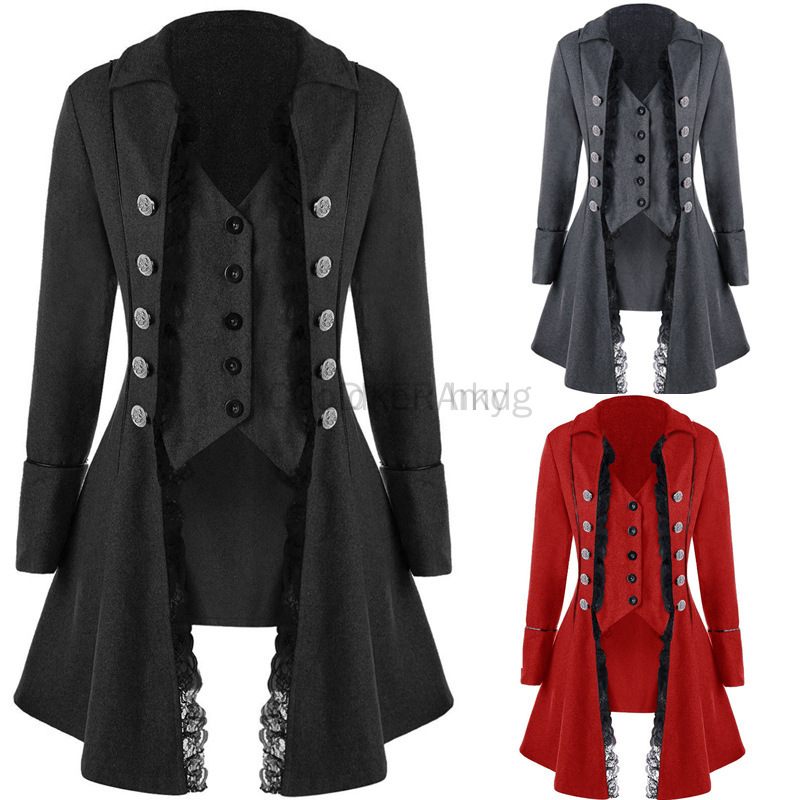 Veste d'hiver gothique Steampu - Winter Clothing Women'S avis et prix