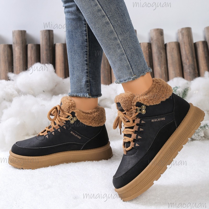 Grande taille 36-41 bottes de  - Snow Boot Fur Lined avis et prix