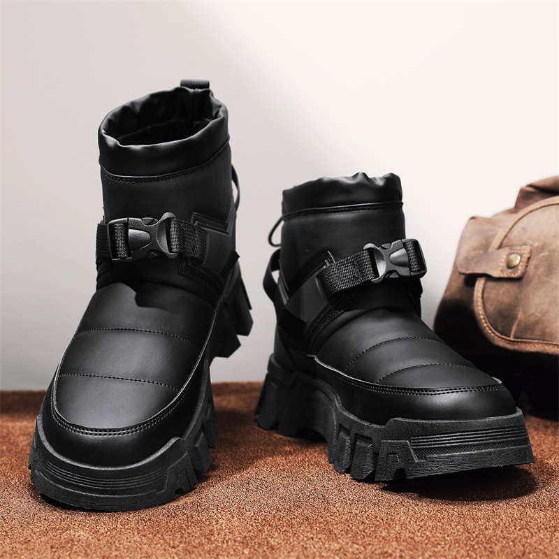 Hommes hiver épais chaud botte - Snow Boot Fur Lined avis et prix