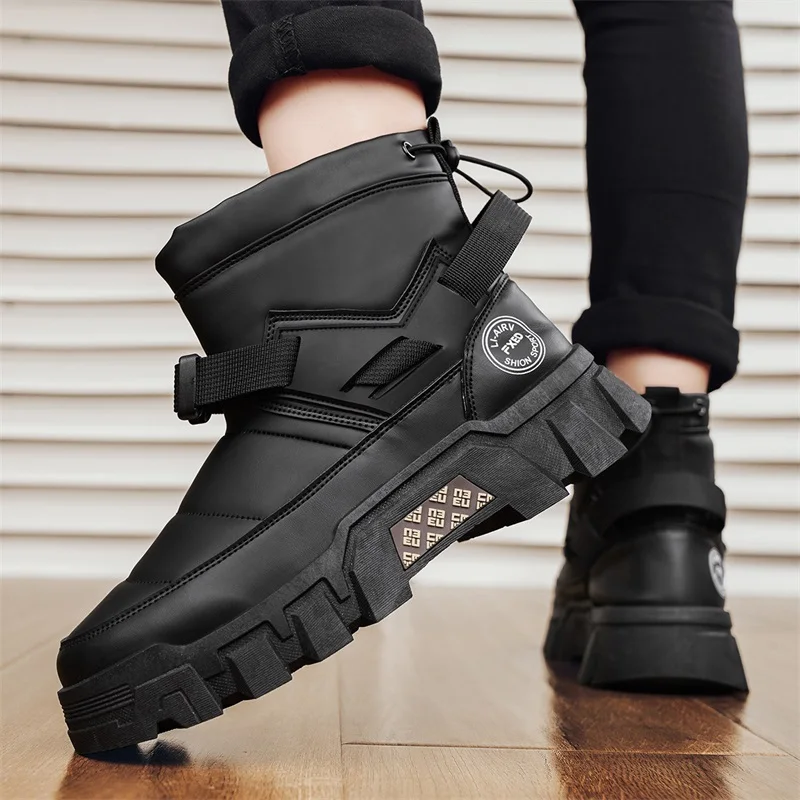 Hommes hiver épais chaud botte - Snow Boot Fur Lined avis et prix