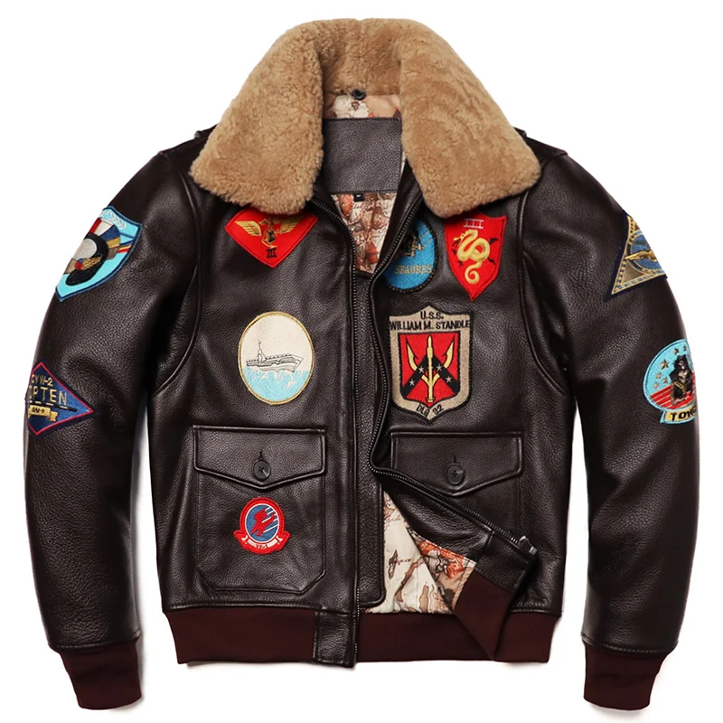 Veste de vol en cuir de vachet - Winter Clothing Patterns avis et prix