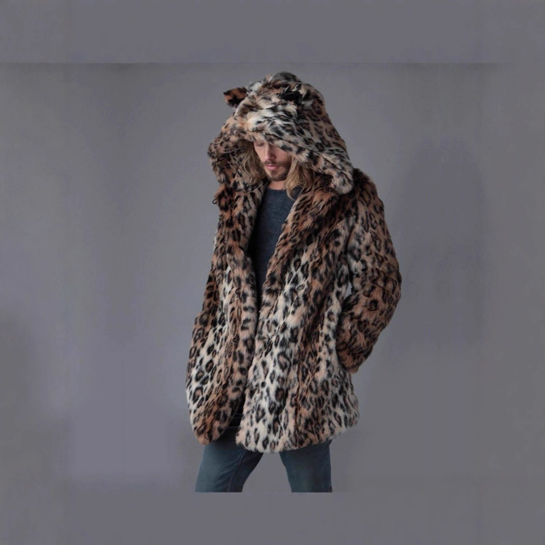 Hommes fausse fourrure veste h - Winter Clothing Pk avis et prix