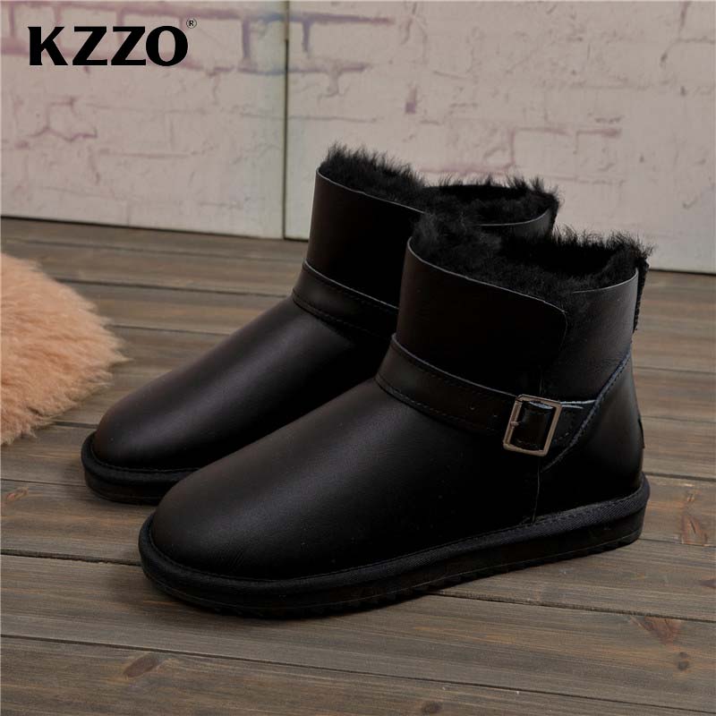 KZZO 2025 nouveaux hommes déco - Snow Boot Fur Lined avis et prix