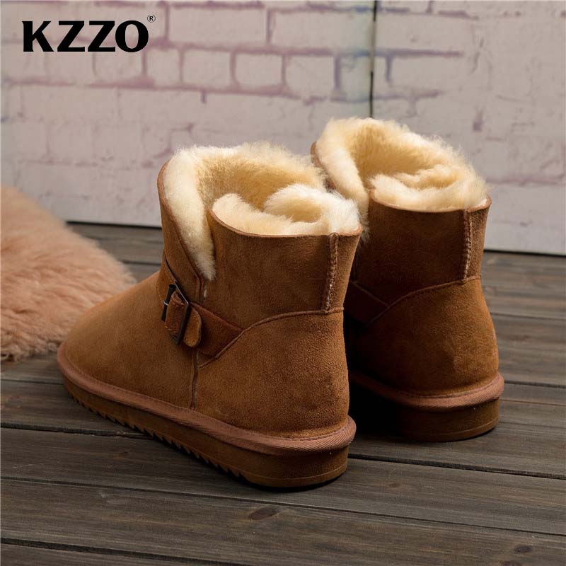 KZZO 2025 nouveaux hommes déco - Snow Boot Fur Lined avis et prix