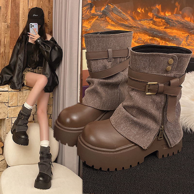 Bottines pour femmes, style co - Winter Clothing Women'S avis et prix
