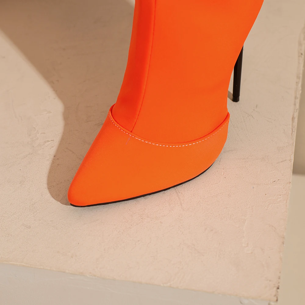 Nouveau hiver Glamour Orange j - Winter Clothing Women'S avis et prix