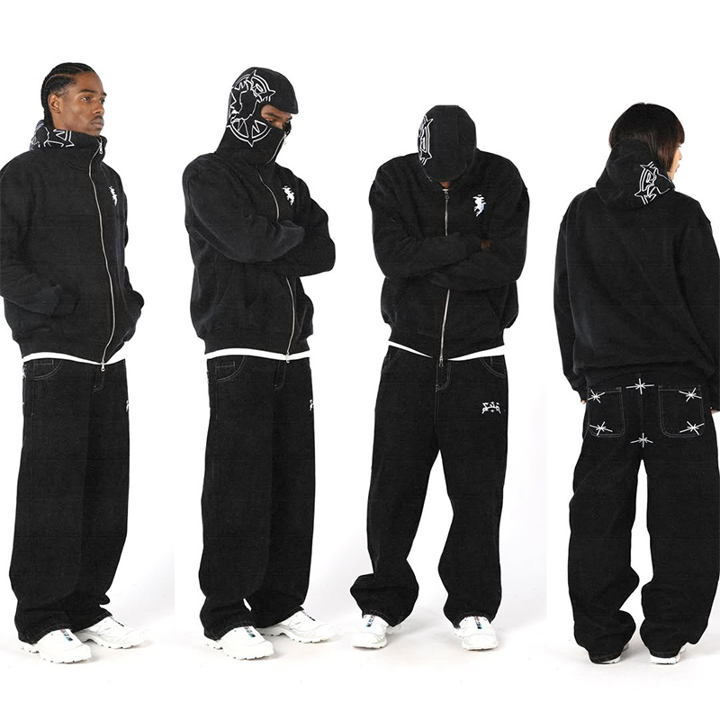 Sweat à capuche Streetwear gra - Winter Clothing Website avis et prix