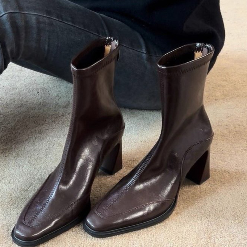 Bottines à talons hauts pour f - Winter Clothing Women'S avis et prix