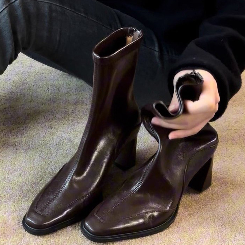 Bottines à talons hauts pour f - Winter Clothing Women'S avis et prix