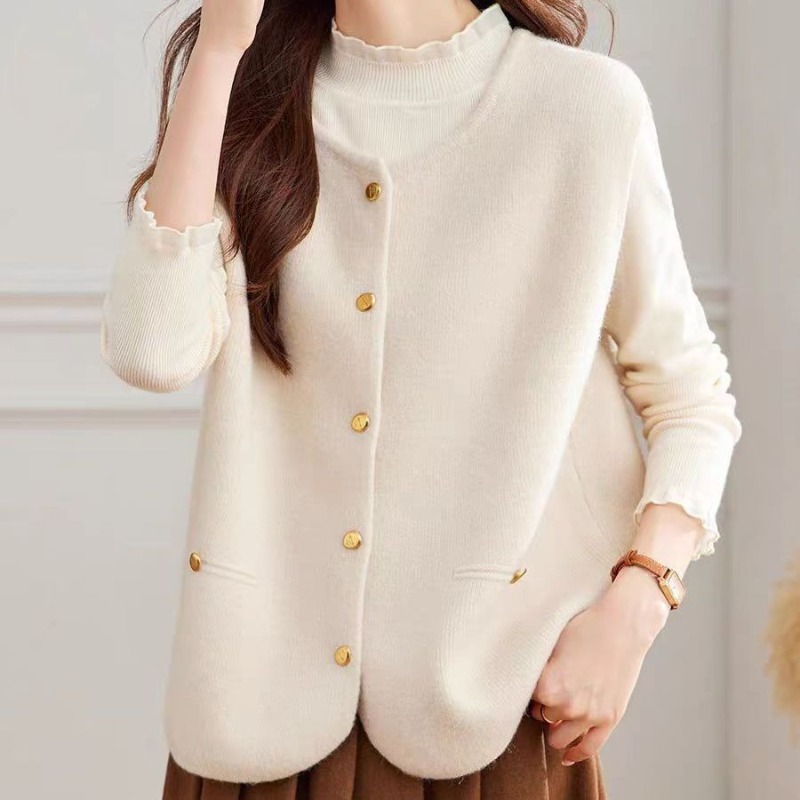 Gilet tricoté pour femmes, cou - Winter Clothing Offer avis et prix
